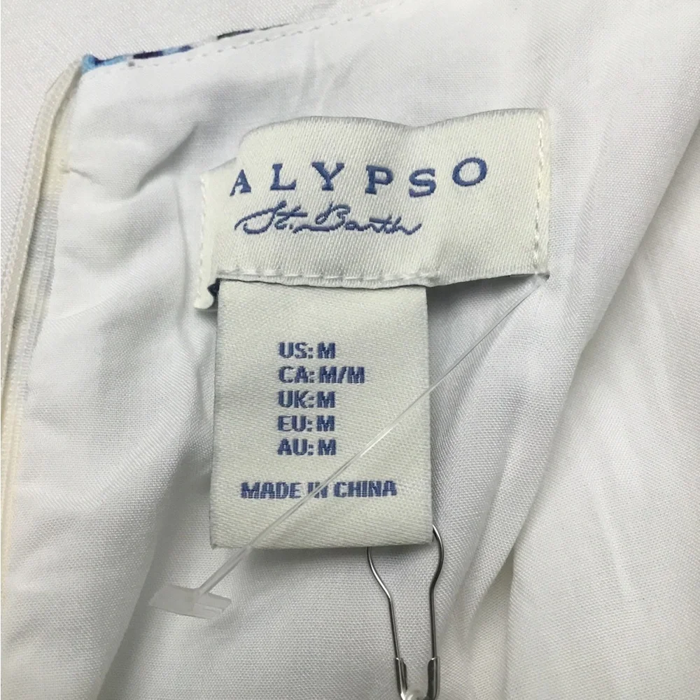 CALYPSO Elegant White Dress - Picture 7 of 15